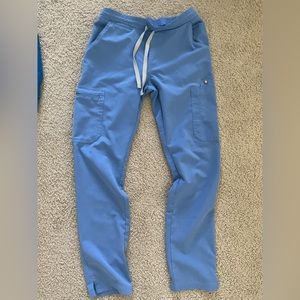 Figs XS Ciel Blue Scrub Bottoms
